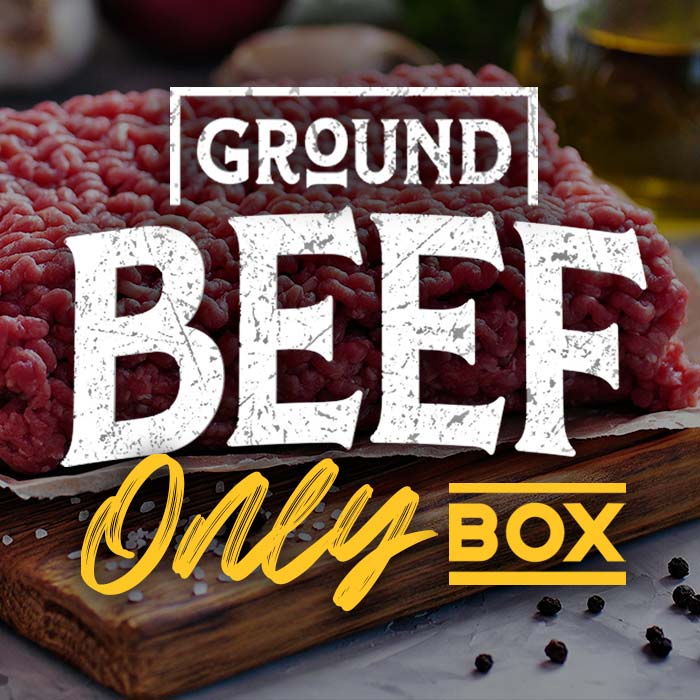 GROUND BEEF Only BOX