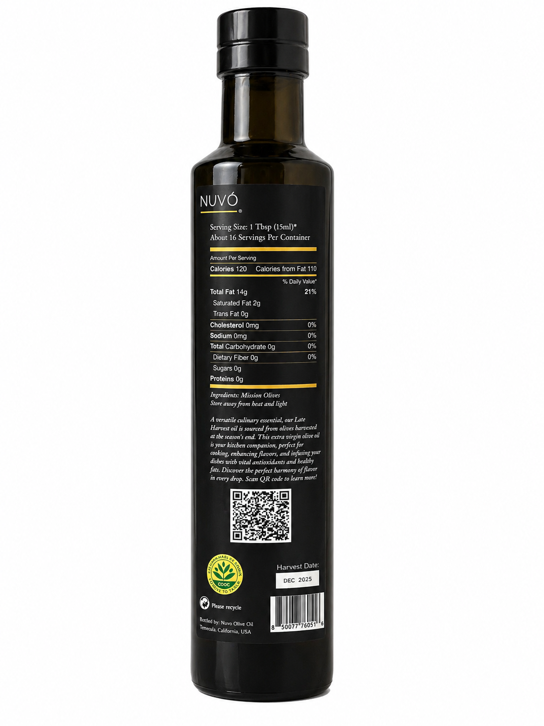The Late Harvest, Extra Virgin Olive Oil