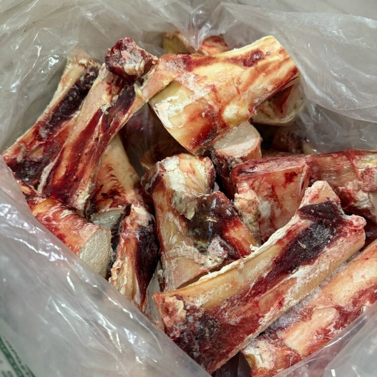 Regenerative Beef Bones – Femur (30 lb Box) | Grass-Fed & Finished