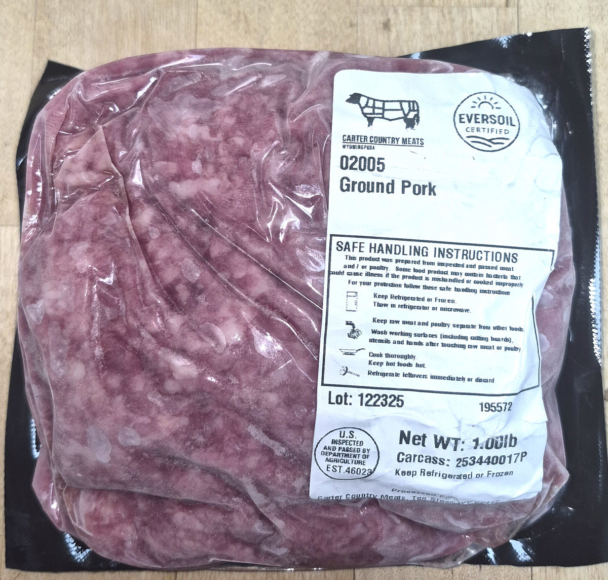 Ground Pork - Idaho Pasture Pig (Carter Ranch)