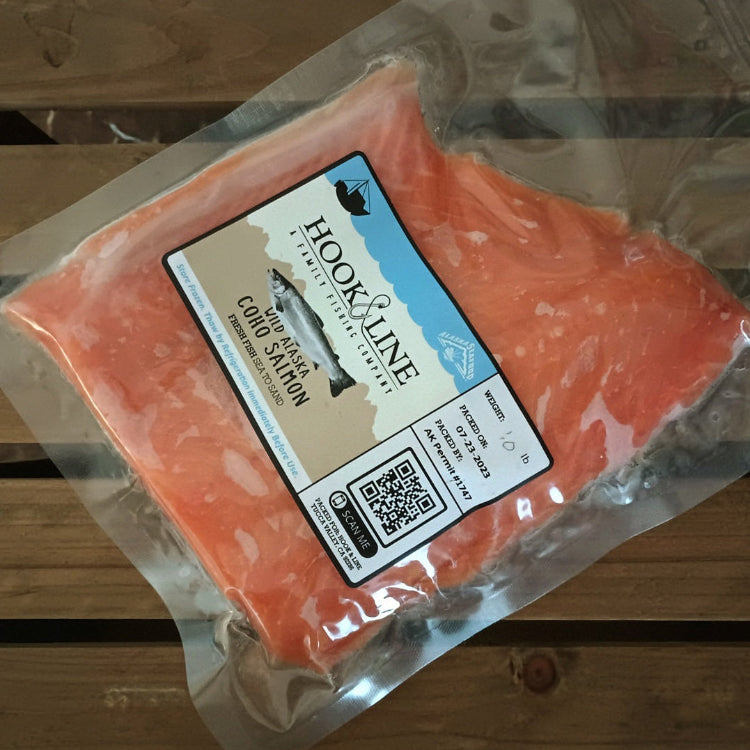 Coho (Silver) Salmon - 1 lb