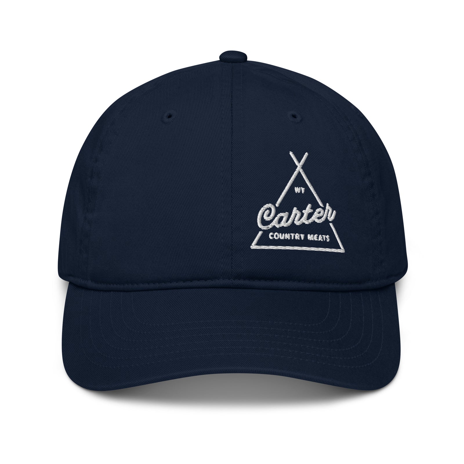 Carter Country Meats Tee Pee organic cotton dad hat